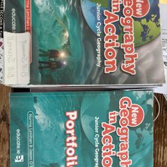 New Geography in Action Textbook and workbook(unused)