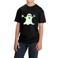 Glow in the dark Halloween Ghost t-shirt tee top shirt