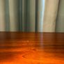 French Oxbow Mahogany Console Table Image 4