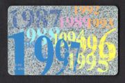 1997 Isle of Man UK2/ 21 units Celebrating Manx Telecom LTD's 10th Anniversary (Siemens - S30 (Module 34)) Phone Card