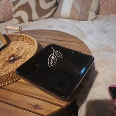 Black and white decorative bowl