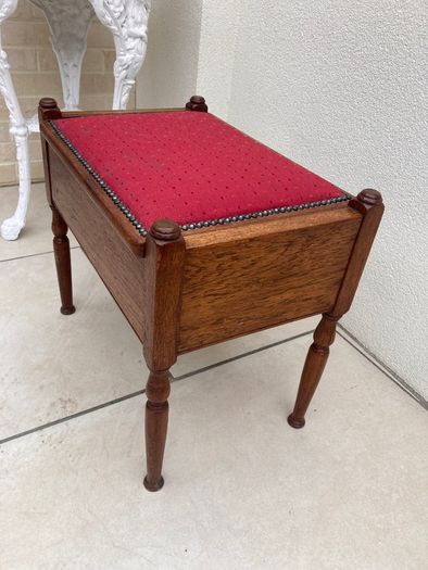 Antique Piano Stool.