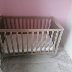 FREE IKEA SUNDVIK Cot + Mattress, Bumper & Sheets