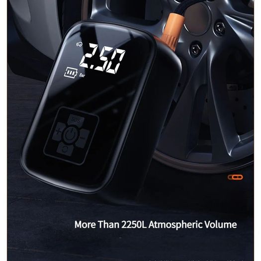 Wireless Car Air Compressor Electric Tire Inflator Pump for Motorcycle Motor Bicycle Bike Boat AUTO Tyre Balls
