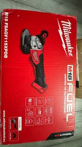 Milwaukee angle grinder