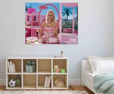 Barbie movie wall picture printed Wall picture 3mm foamex board printed picture wall board decor wall art picture