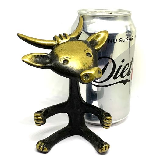 Rare Mid Century Walter Bosse Cow Pencil holder