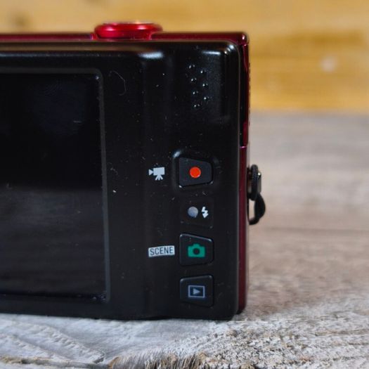 nikon coolpix s6100 digital camera 16MP boxed metallic red
