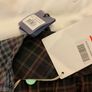 Gorgeous new BNWT Dress by French designer Sessun  M 10 black check cute boho Image 6