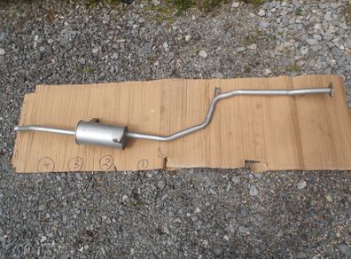 Mitsubishi Lancer New Exhaust Section.