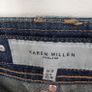 Vintage karen millen capri jeans UK size 10 Image 6