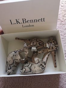 Size 5.5 LK Bennett designer heels NEW