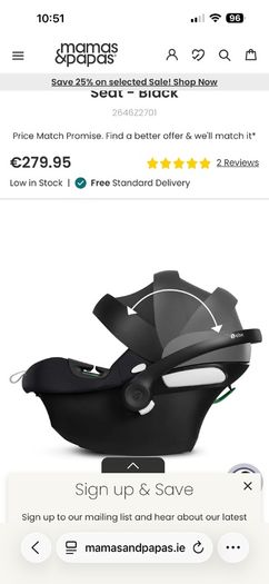 Cybex Aton B2 R129 Car Seat with ISOFix Base