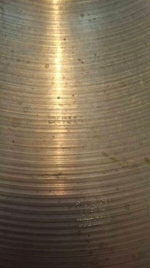 Vintage UFIP 22 inch Ping Heavy Ride, 3,425g, Pistoia, Italy