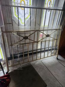 VINTAGE double brass bed REDUCED again