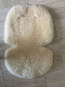 Sheepskin liner for pram
