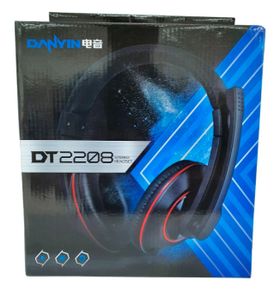 Danyin DT2208 Wired Over Ear Headphones Earphones Headband Stereo + Microphone