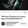 Toyota Aqua Tein coilovers Image 2