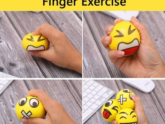 Funny Face Squeeze Stress Balls, Finger Exercise/stress Relief Toys, 12pcs Multiple Colours Available, See Photos (free Postage)