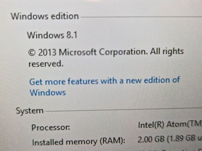 ASUS LaptopTablet CN9935, Windows 8, 2GB Ram 64GB HDD, Intel Atom CPU Z3740 1.33GHz in excellent condition