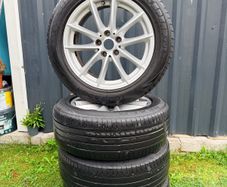 17' Alloy wheels 5x112 225/55/17