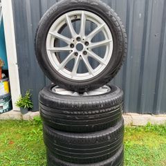 17' Alloy wheels 5x112 225/55/17