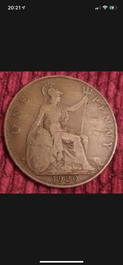 one penny 1920