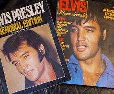 Two Rare Vintage Elvis Presley Magazines Elvis Remembered  & Memorial Edition !