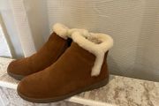 Lamo Leather/ Sheepskin Ankle Boots