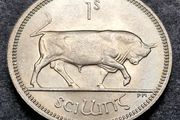 Ireland 1963 1s Shilling Uncirculated coin