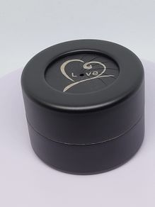 Swirl Ring Box with Rotating Lid