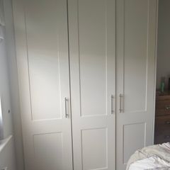 cream wardrobe