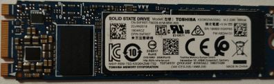 Toshiba 256gb M2 2280 SATA Ssd