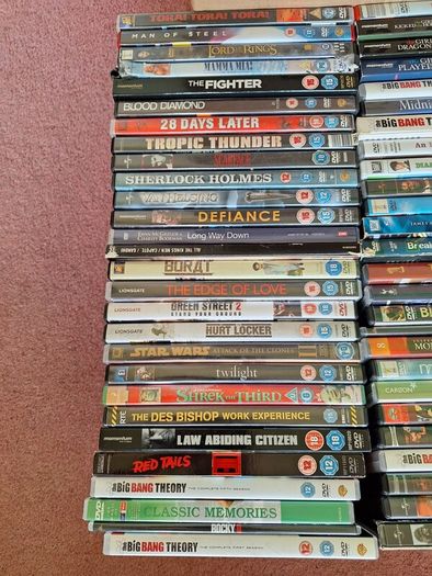 Bulk DVDs 80 approx