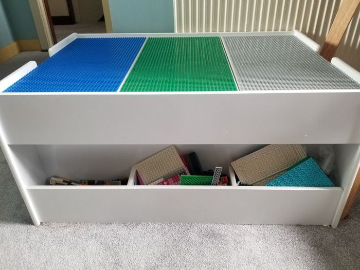 Large LEGO Bundle + LEGO Storage Play Table