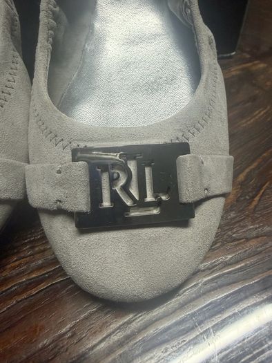 Betty Suede Ballerina shoes from Ralph Lauren. Size UK6.5 EU40. NEW