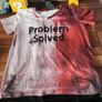 Problem Solved Halloween T-Shirt Horror Style Image 4