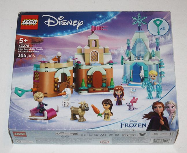 LEGO Disney Frozen Mini Arendelle Castle & Elsa's Ice Palace 43278