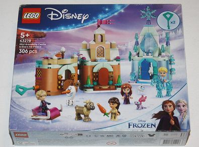 LEGO Disney Frozen Mini Arendelle Castle & Elsa's Ice Palace 43278