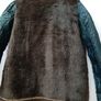 vintage warm suede coat with detachable fur lining Image 4
