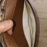 Uterque ladies crossbody genuine leather handbag in excellent condition and never used see last three photos for exact measurements FREE STANDARD POSTAGE INCLUDED Image 9