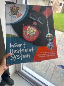 Belt up baby infant restraint