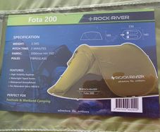 2 Man Tent & Sleeping Mat