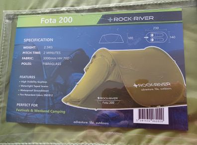 2 Man Tent & Sleeping Mat