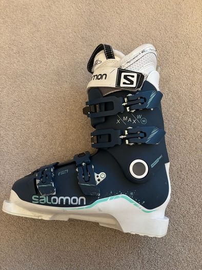 Salamon Ladies Ski Boots 26-26.5 UK7.5-8 with heaters