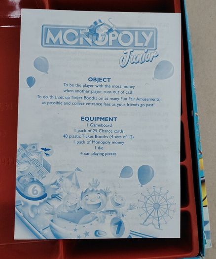 Scooby-Doo Maze of Mayhem 2007 & Monopoly Junior 2001 Board Game Bundle COMPLETE