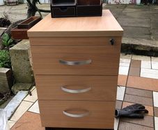 3 drawer office pedestal