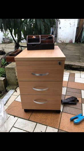 3 drawer office pedestal