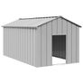 Dog House with Roof 114x202x101 cm Galvanised Steel Image 3