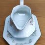 Vintage Johnson Brothers Eternal Beau Gravy Boat & Under Plate Made in England Image 4